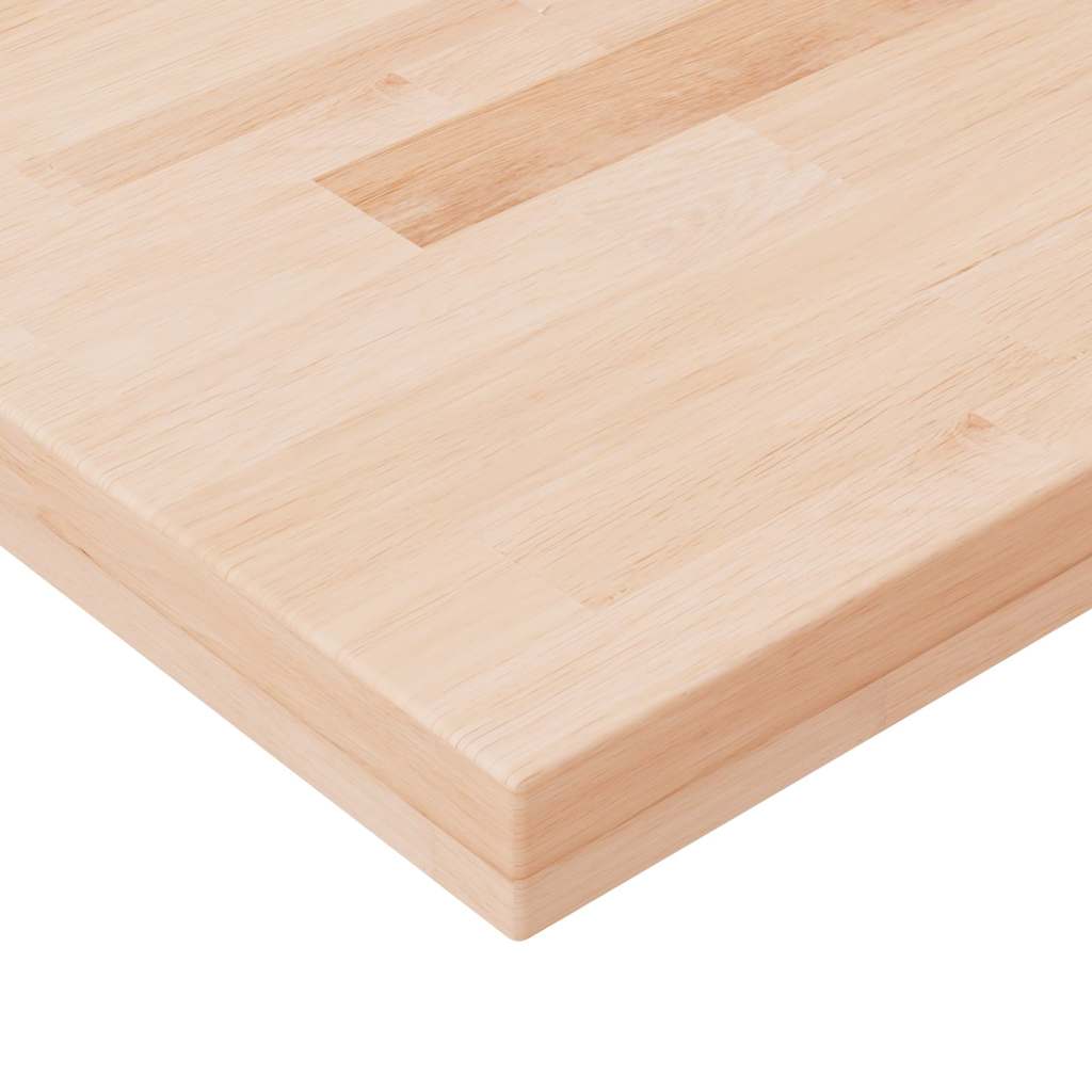 hyldeplade 60x20x4 cm ubehandlet massivt egetræ