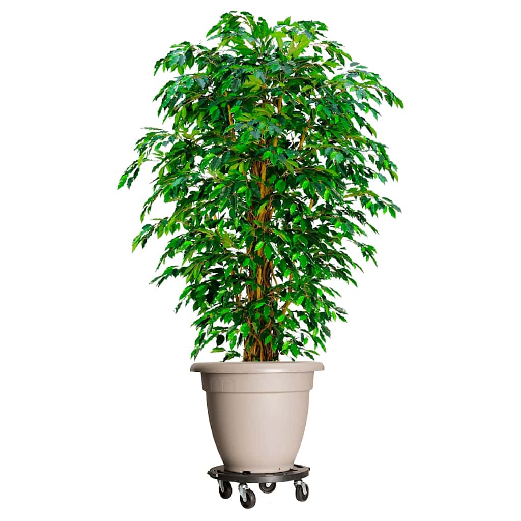 plantevogn med hjul 40 cm i diameter 275 kg sort