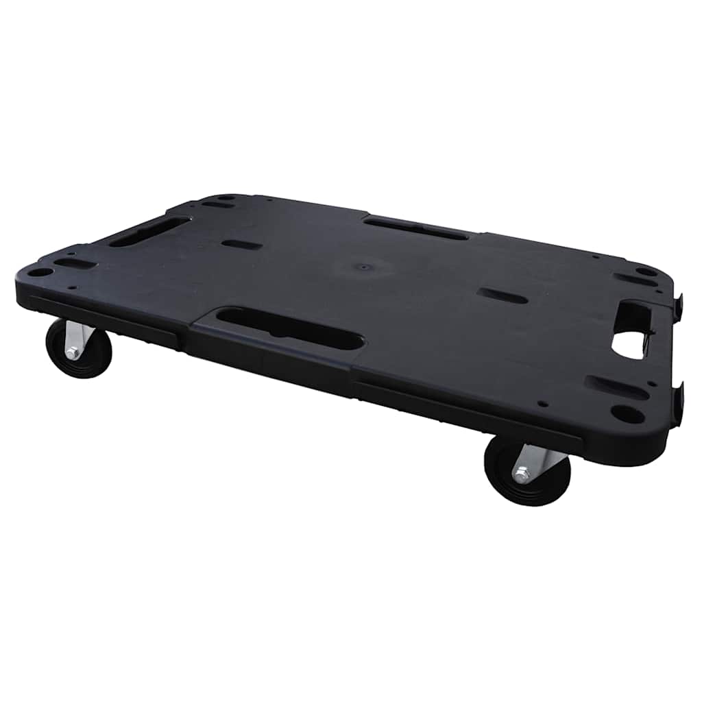 transportvogn 58x38x12 cm PP sort