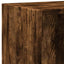 bogreol 60x24x76 cm konstrueret træ sonoma-egetræsfarve