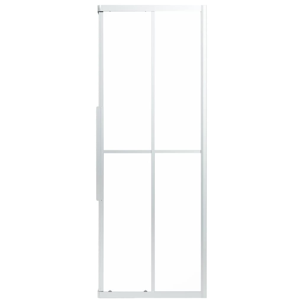 brusekabine 90x70x180 cm matteret sikkerhedsglas
