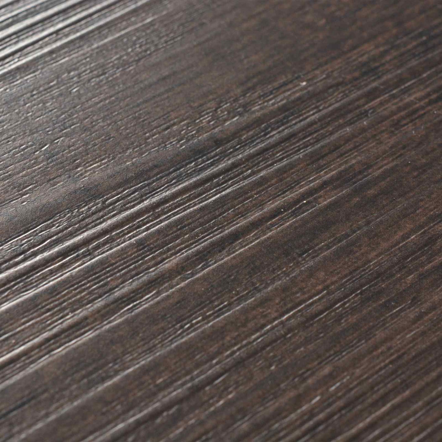 Gulvplanker Mørk Brun 2,51 m² 18 stk. PVC
