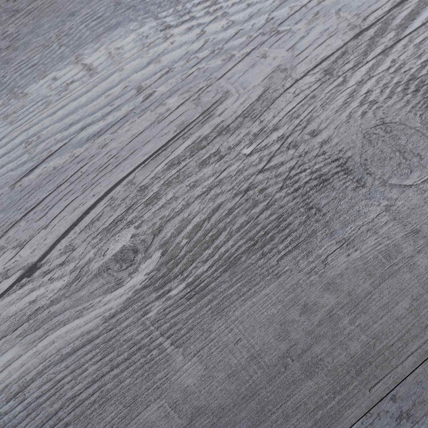 Gulvplanker Mat træ grå 2,51 m² 18 stk. PVC