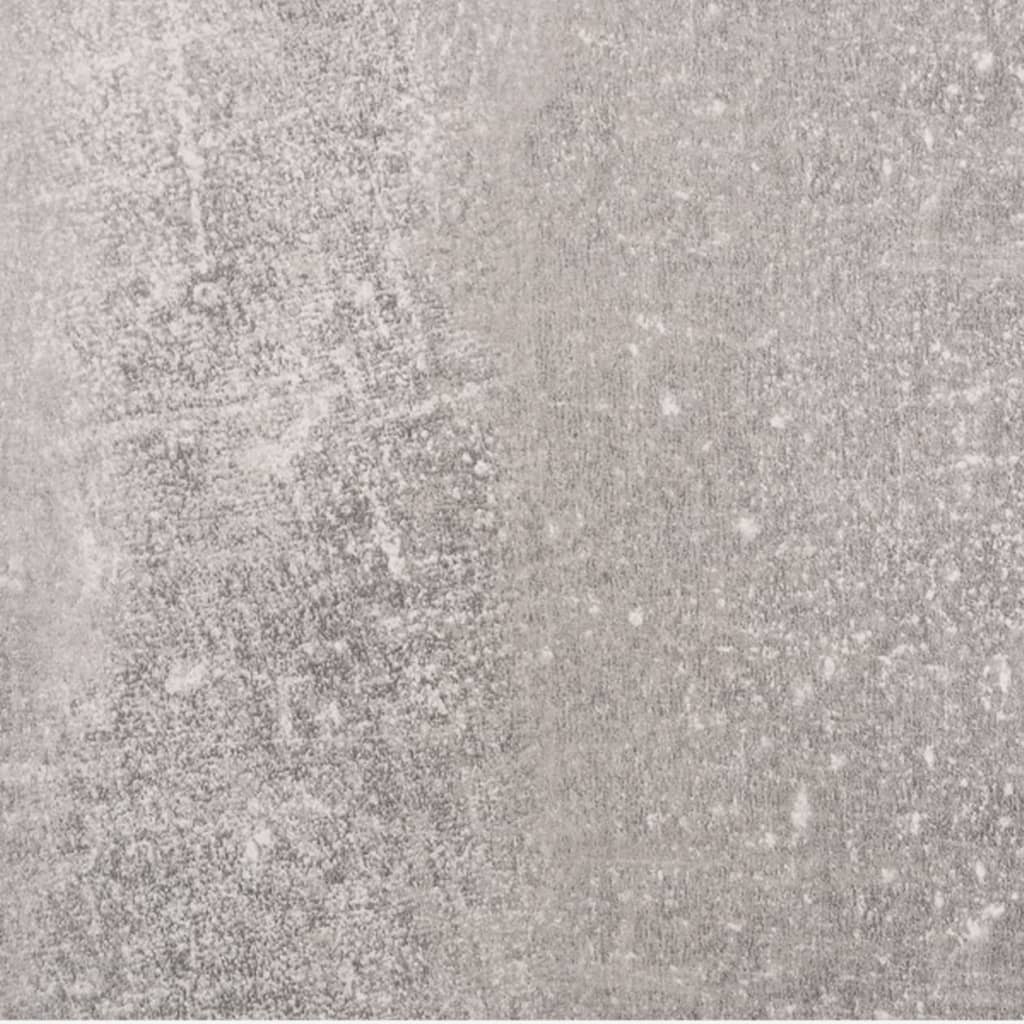 skoskab 59x17x169 cm konstrueret træ betongrå