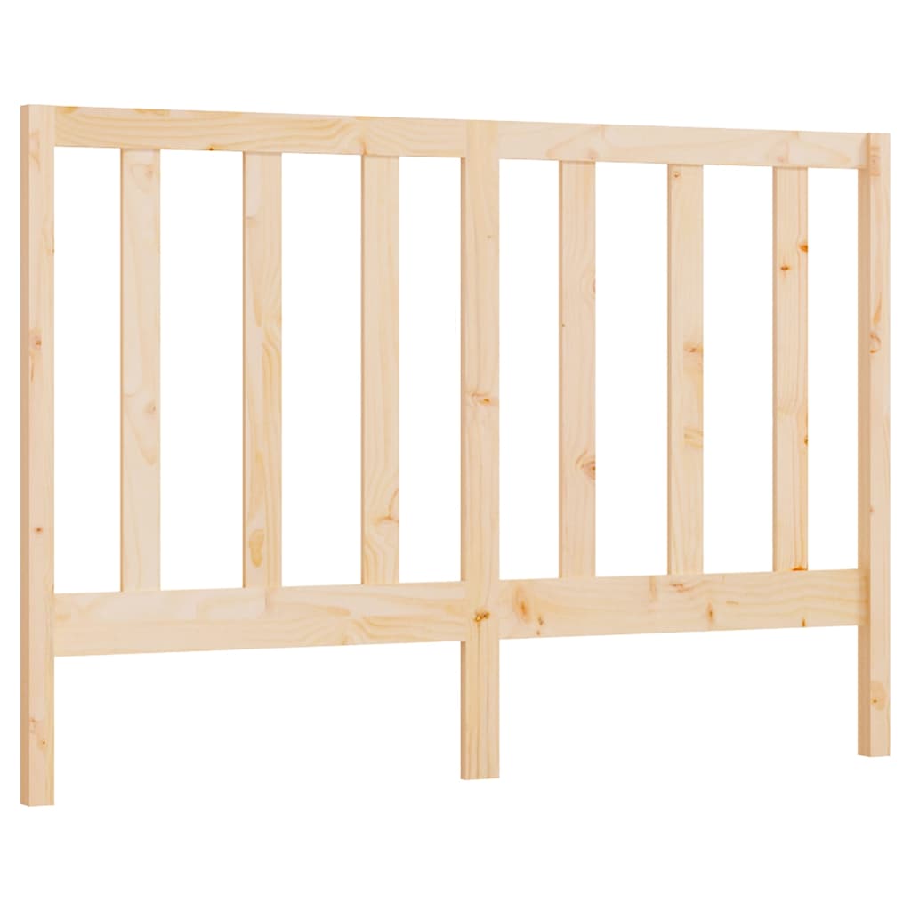 sengegærde 141x4x100 cm massivt fyrretræ