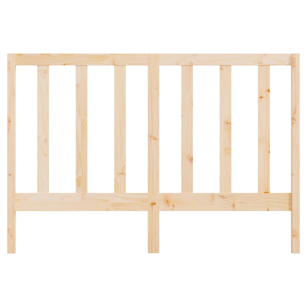 sengegærde 141x4x100 cm massivt fyrretræ