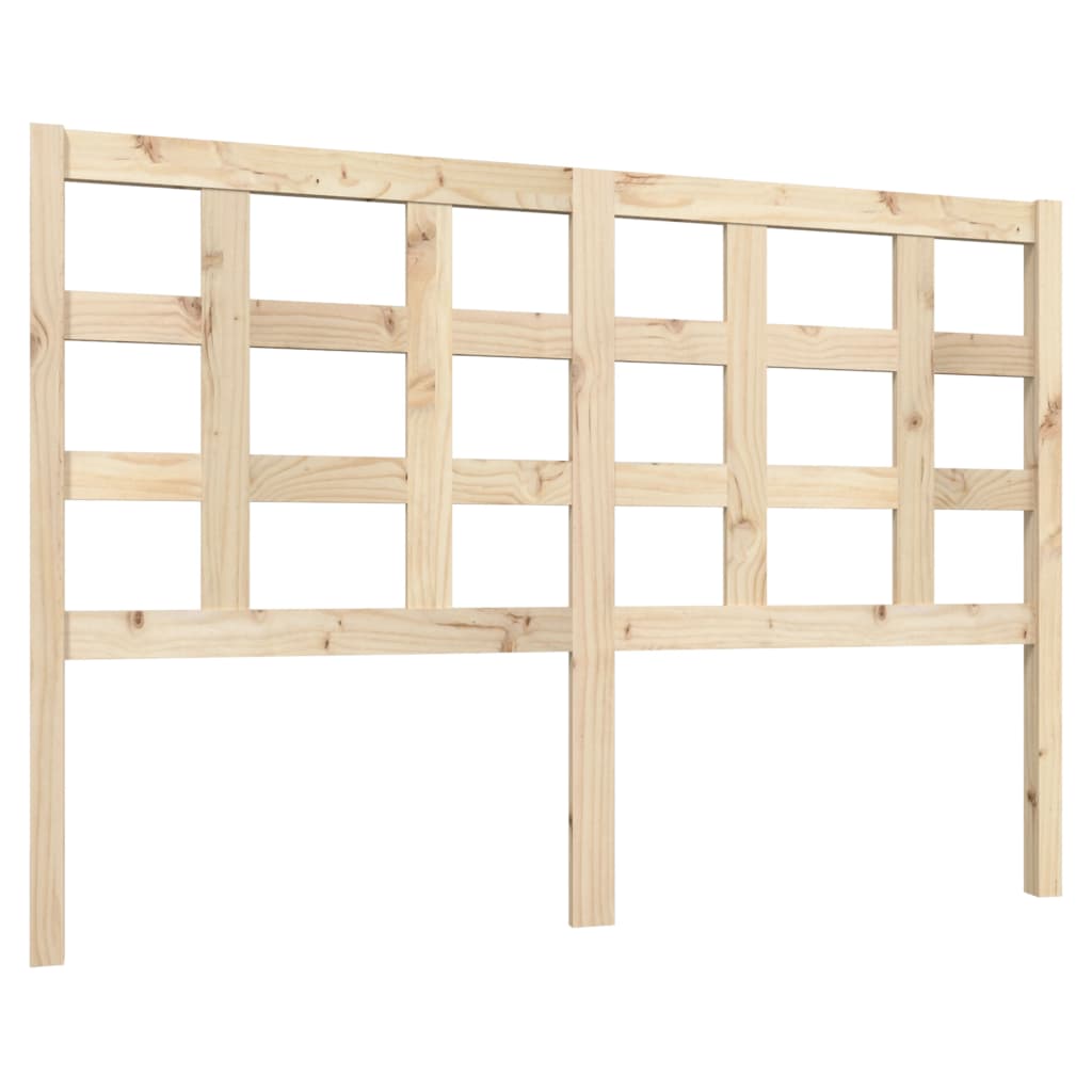 sengegærde 140,5x4x100 cm massivt fyrretræ