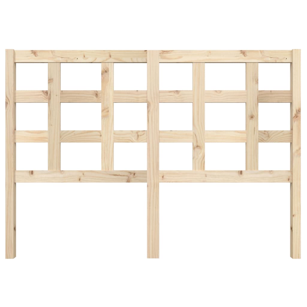 sengegærde 140,5x4x100 cm massivt fyrretræ