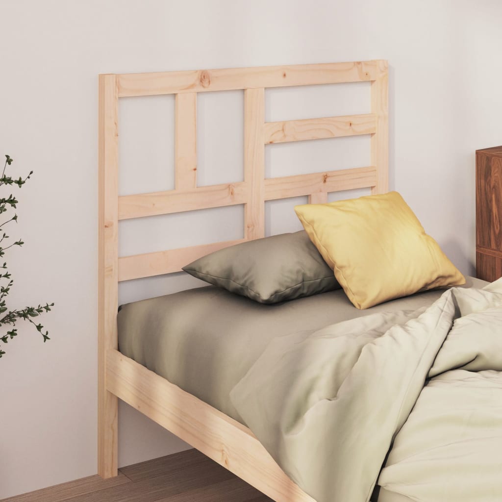 sengegærde 81x4x104 cm massivt fyrretræ