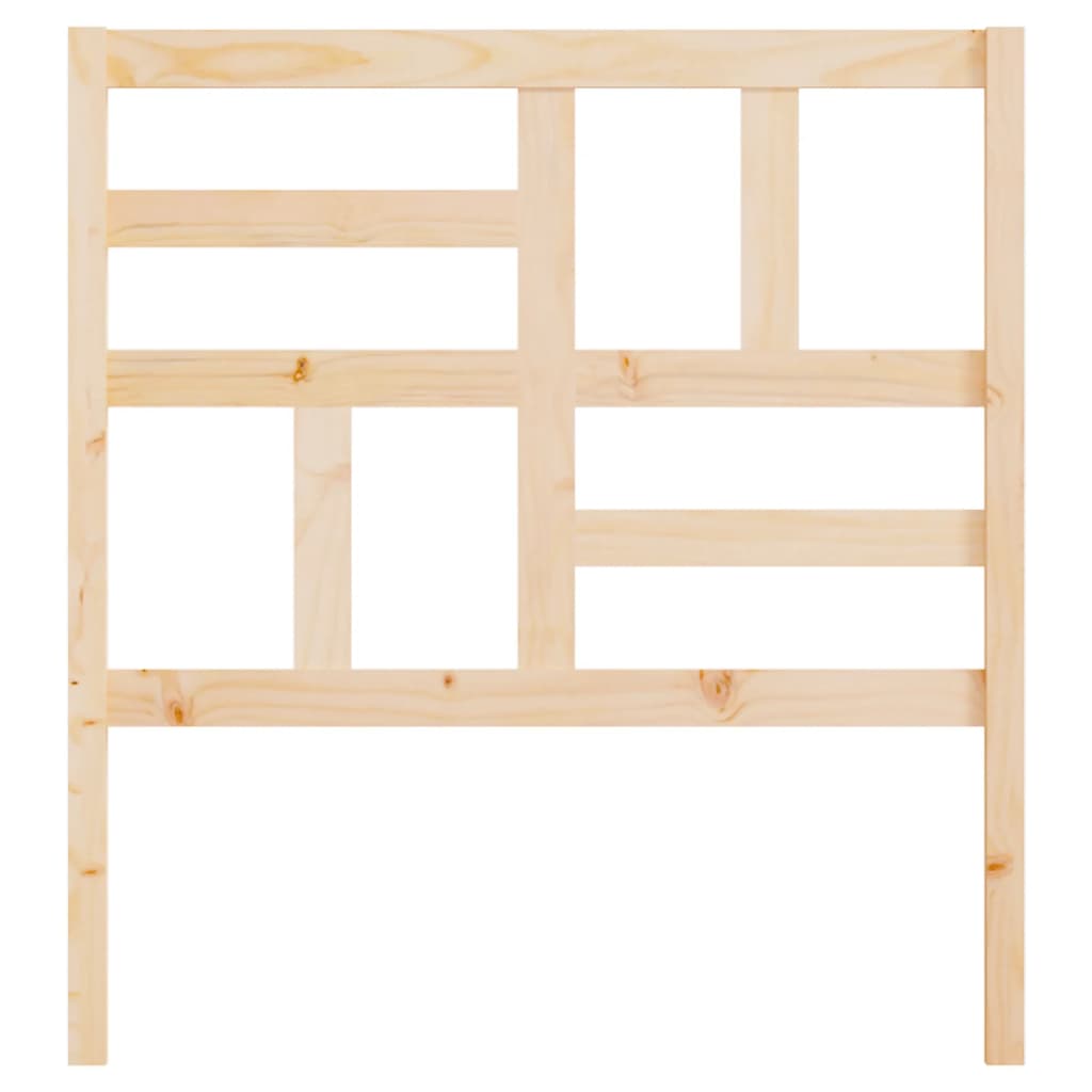 sengegærde 81x4x104 cm massivt fyrretræ