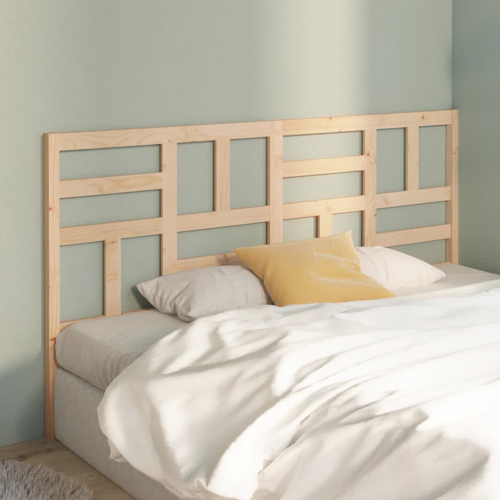 sengegærde 206x4x104 cm massivt fyrretræ