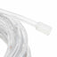 lyskæde med 1200 LED'er 50 m PVC flerfarvet lys