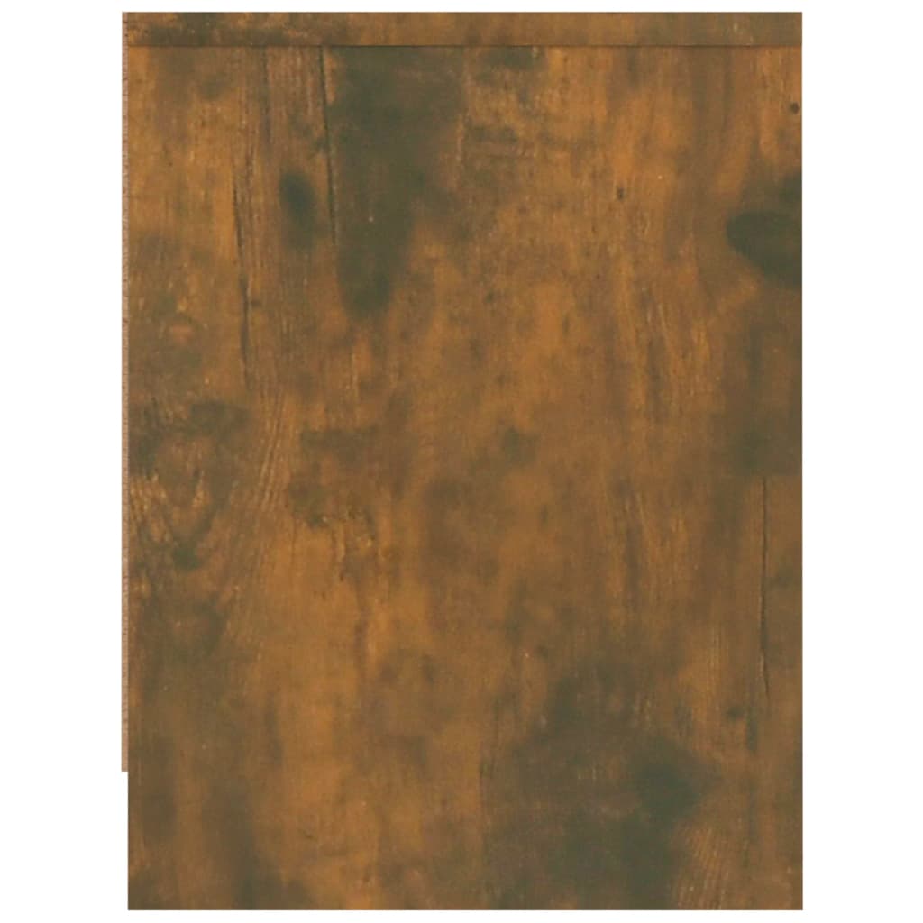 sengebord 40x30x40 cm konstrueret træ røget egetræsfarve