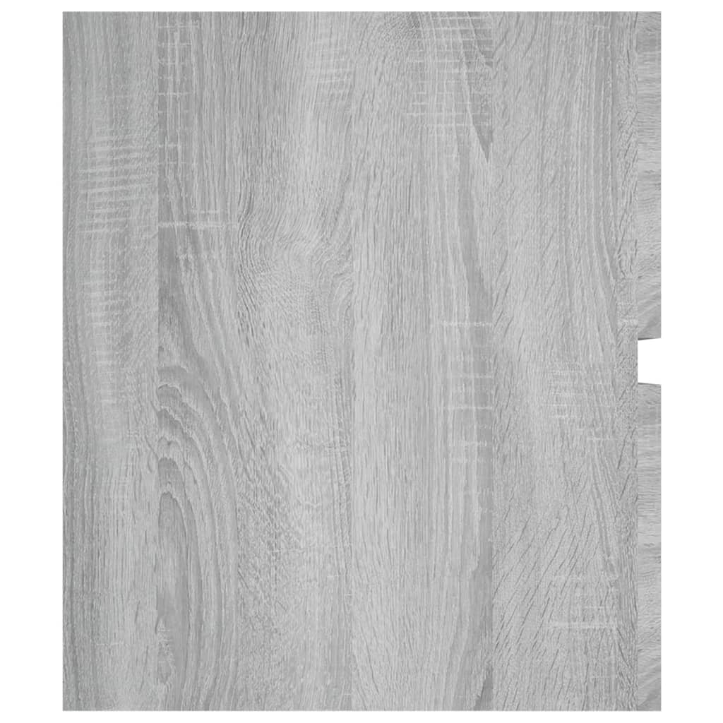underskab 100x38,5x45 cm konstrueret træ grå sonoma-eg