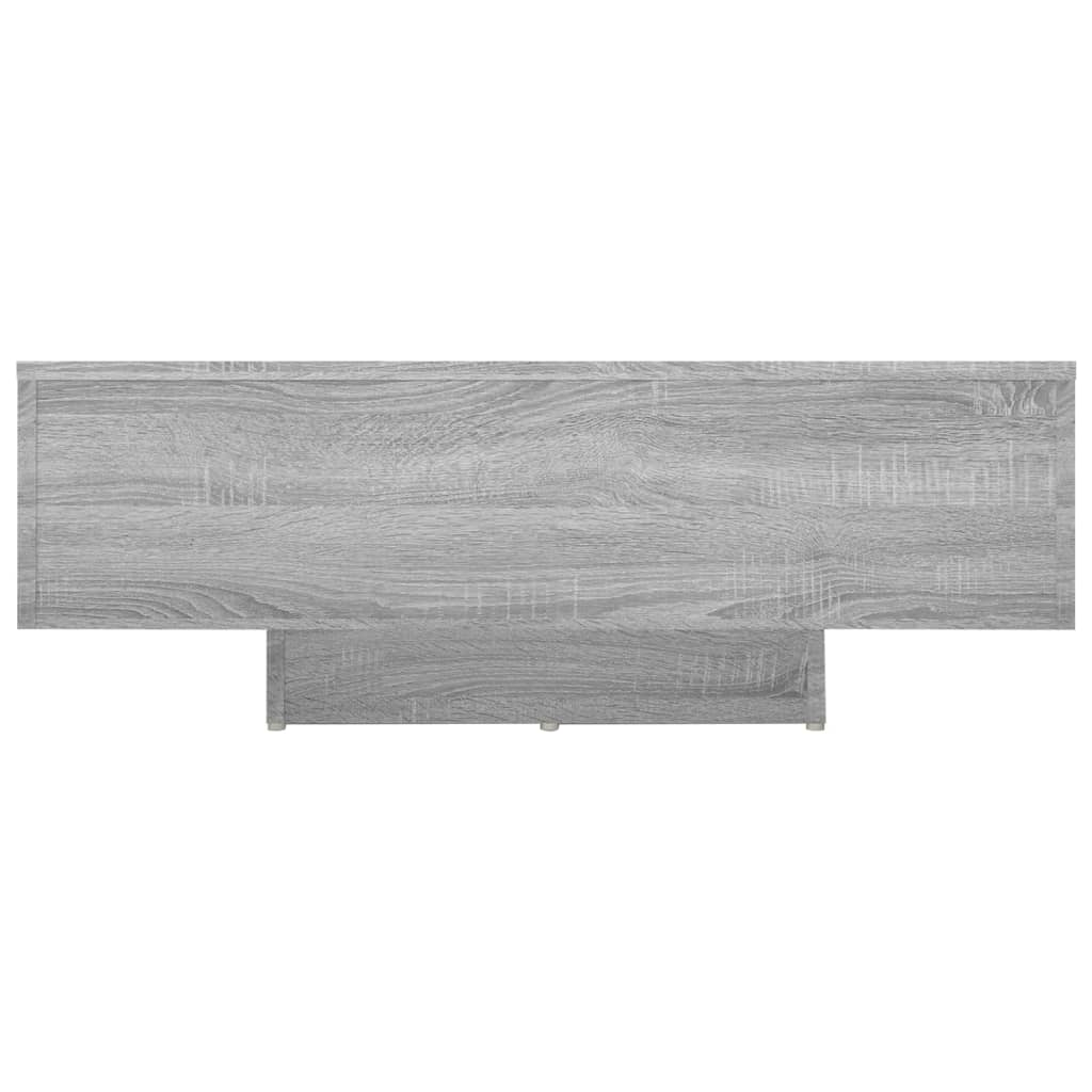 sofabord 85x55x31 cm konstrueret træ grå sonoma-eg