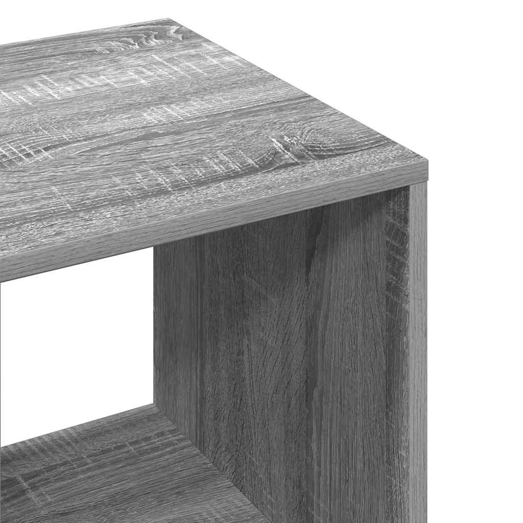 klædeskab 80x40x110 cm konstrueret træ grå sonoma-eg