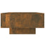 sofabord 105x55x32 cm konstrueret træ røget egetræsfarve
