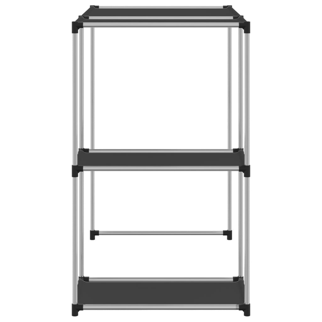 opbevaringsreol over vaskemaskine 87x55x90,5 cm jern sort