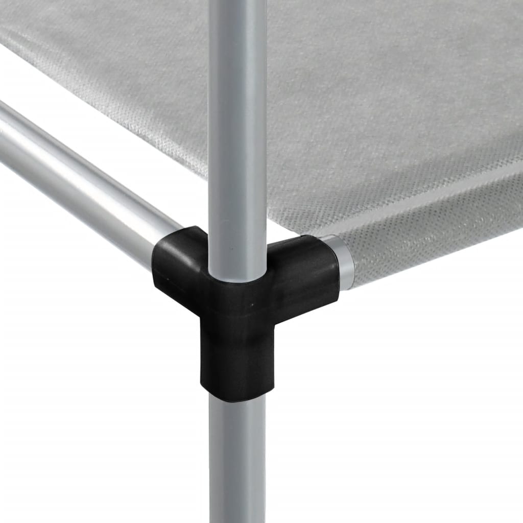 opbevaringsreol over vaskemaskine 87x55x90,5 cm jern grå