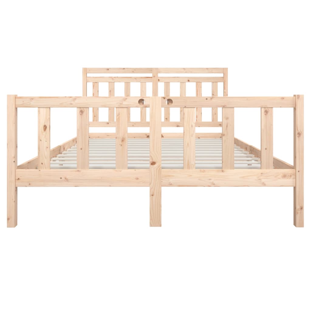 sengeramme 160x200 cm massivt træ