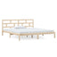 sengeramme 140x190 cm massivt fyrretræ