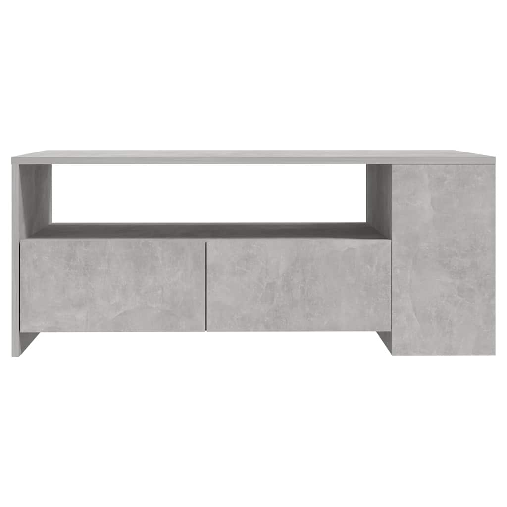 sofabord 102x55x42 cm konstrueret træ betongrå