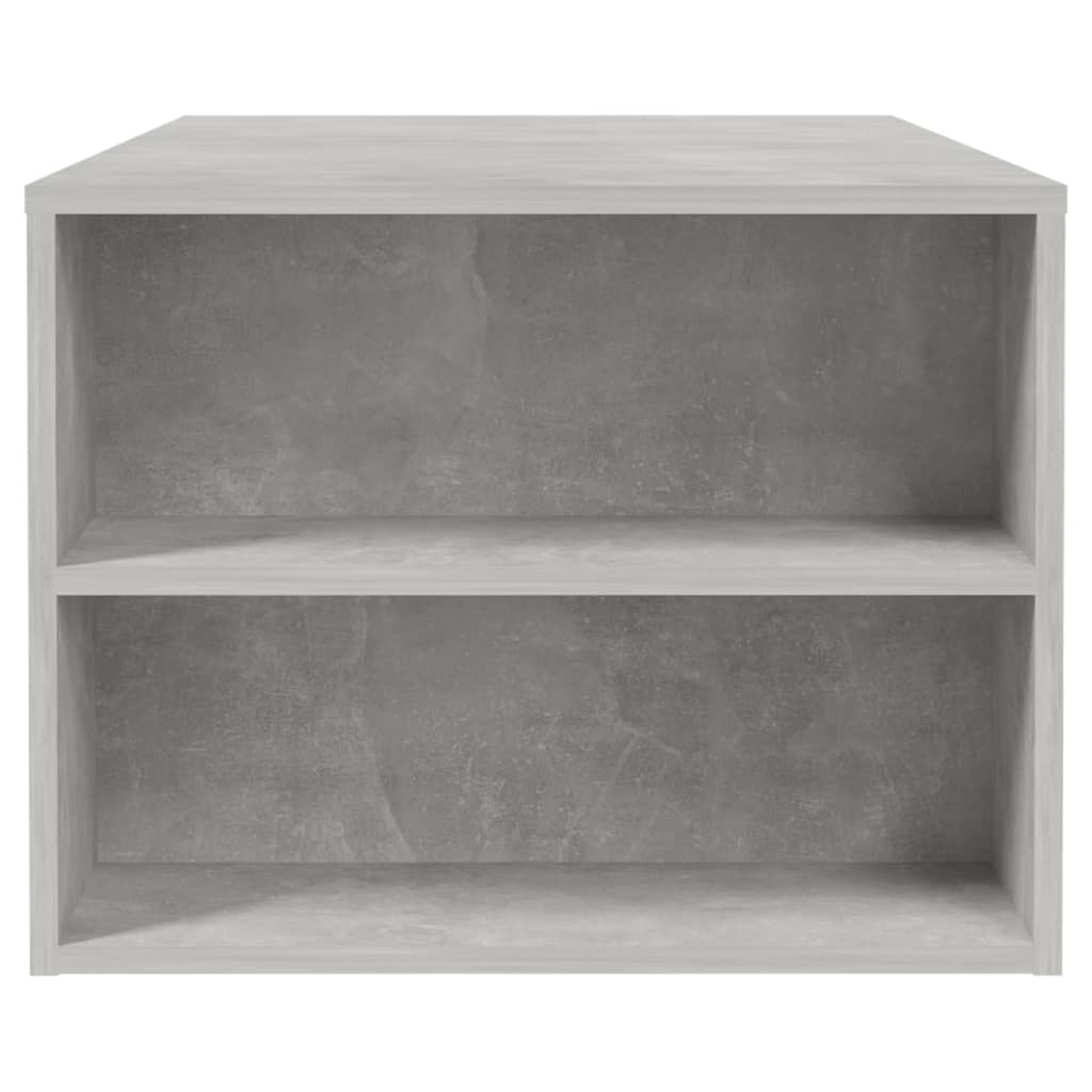 sofabord 102x55x42 cm konstrueret træ betongrå