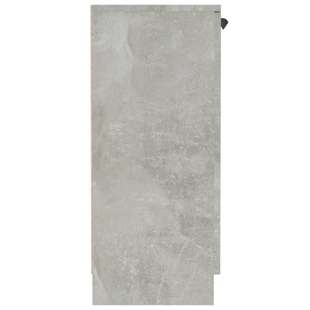 skænk 60x30x70 cm konstrueret træ betongrå