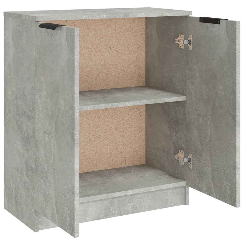 skænk 60x30x70 cm konstrueret træ betongrå