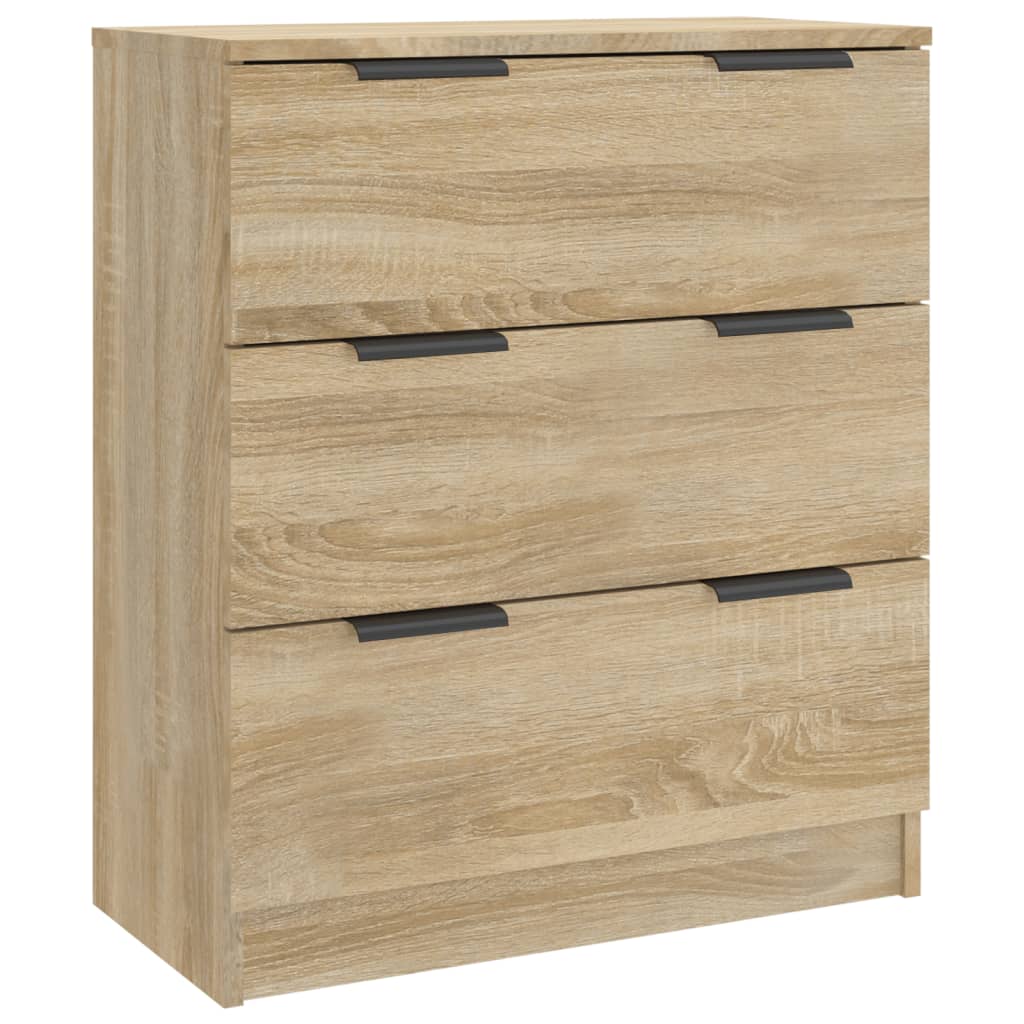 skænk 60x30x70 cm konstrueret træ sonoma-eg