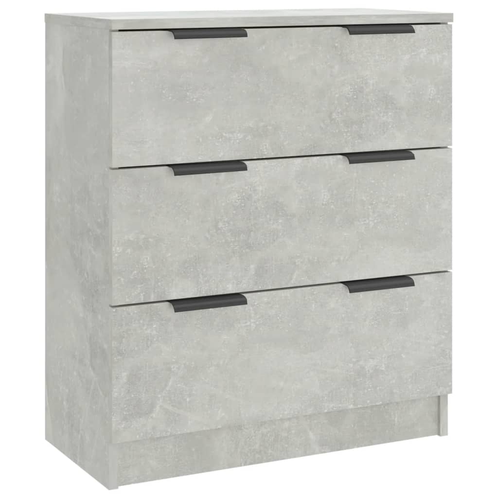 skænk 60x30x70 cm konstrueret træ betongrå