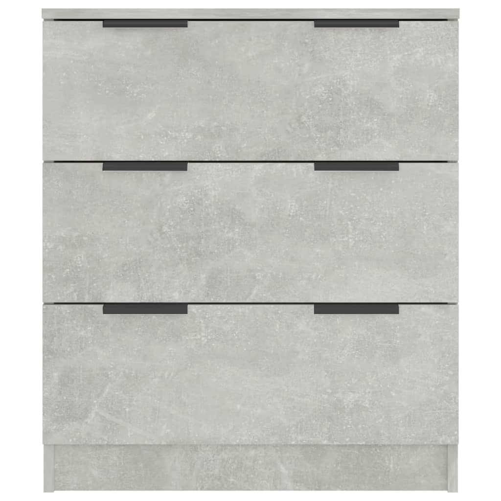 skænk 60x30x70 cm konstrueret træ betongrå