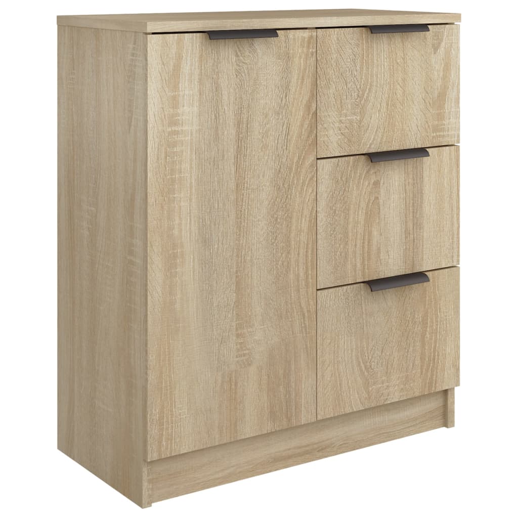 skænk 60x30x70 cm konstrueret træ sonoma-eg
