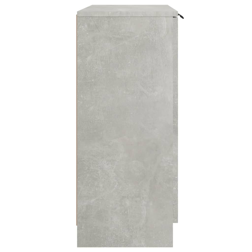 skænk 60x30x70 cm konstrueret træ betongrå