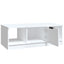 sofabord 102x50x36 cm konstrueret træ hvid