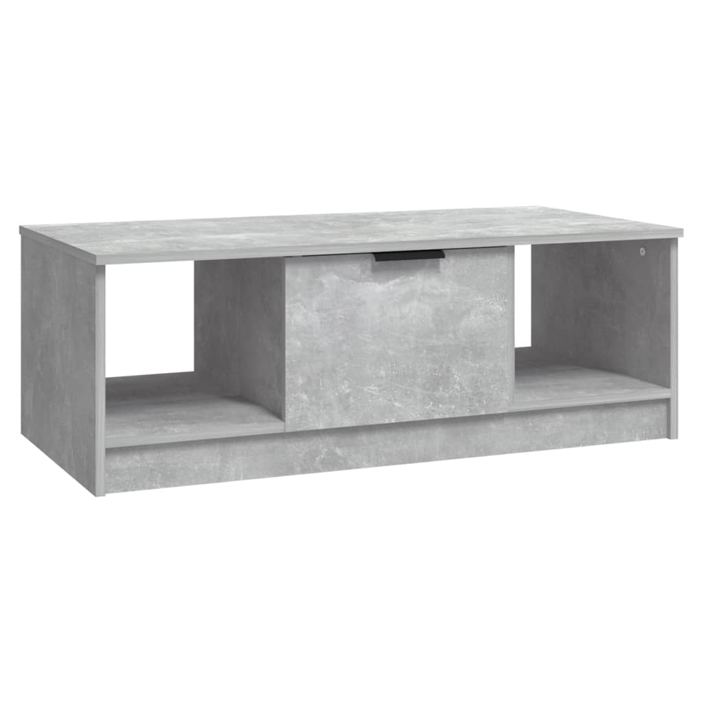 sofabord 102x50x36 cm konstrueret træ betongrå
