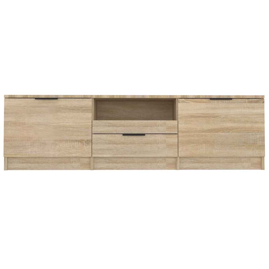 TV-skab Sonoma eg 140x35x40 cm konstrueret træ