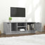 tv-bord 102x35x36,5 cm konstrueret træ betongrå