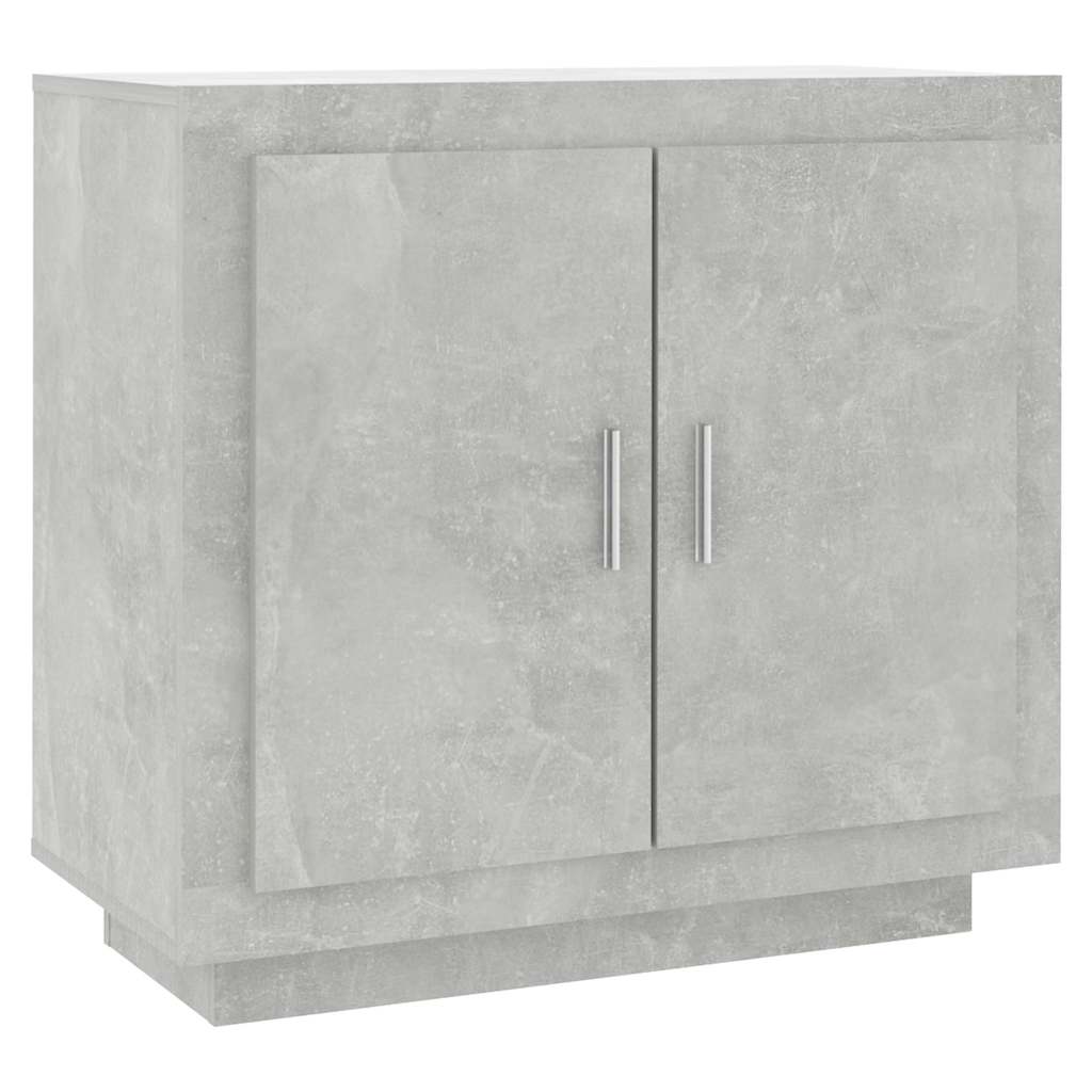 skænk 80x40x75 cm konstrueret træ betongrå