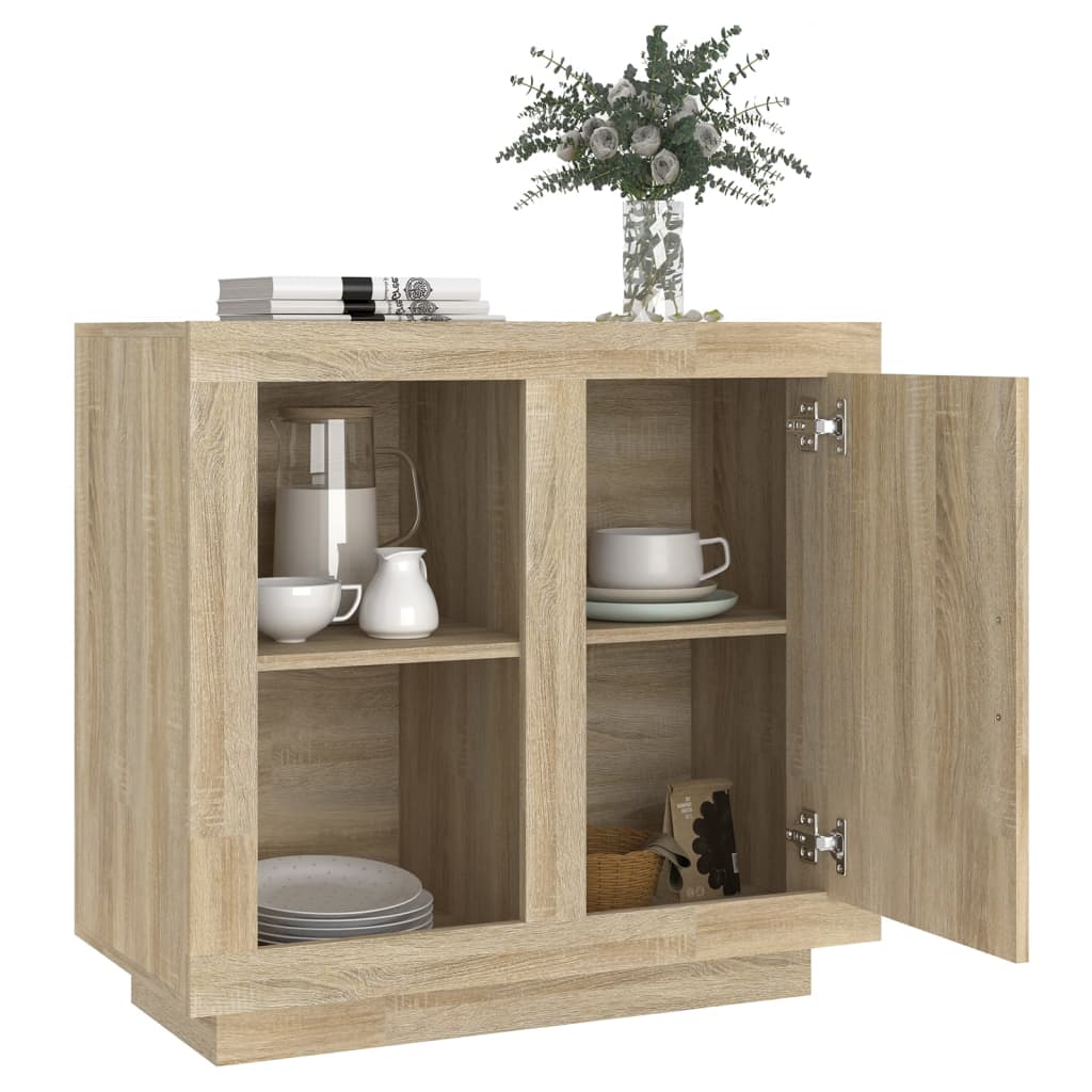 skænk 80x40x75 cm sonoma-eg