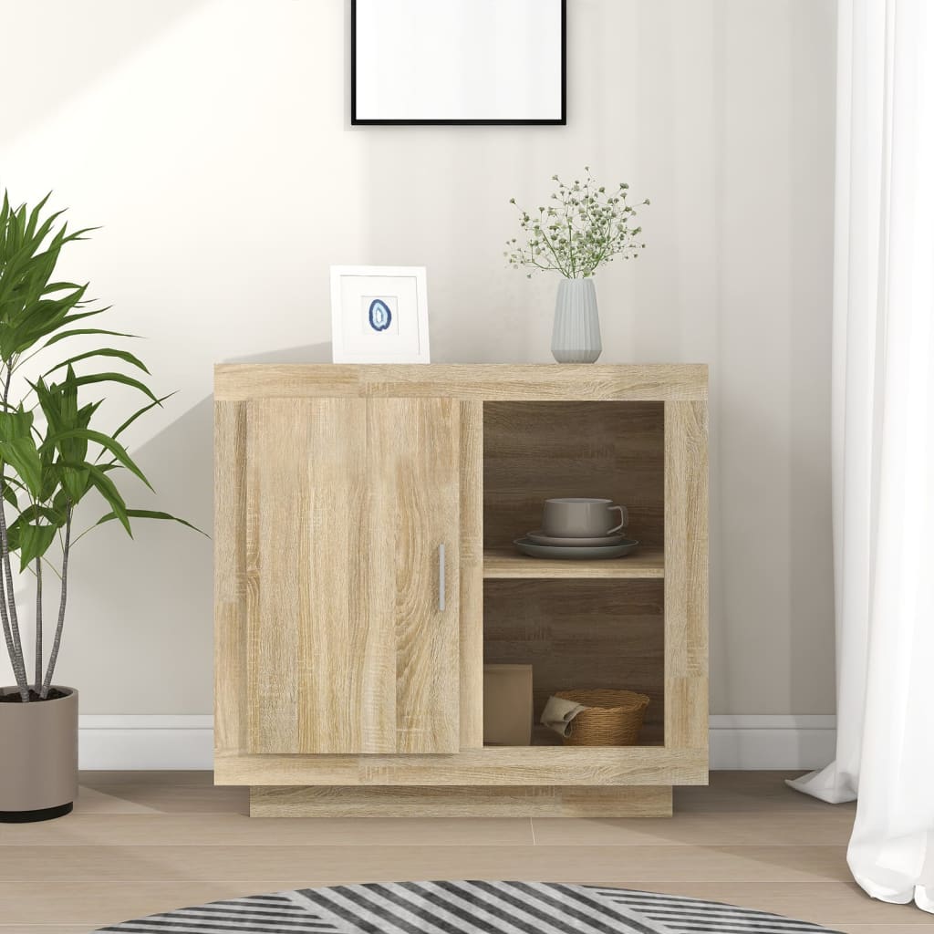 skænk 80x40x75 cm sonoma-eg
