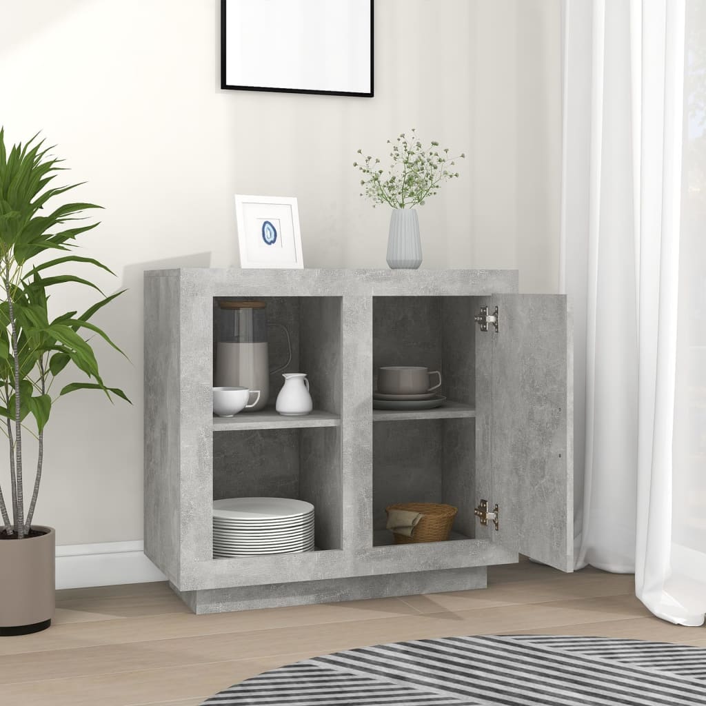 skænk 80x40x75 cm betongrå