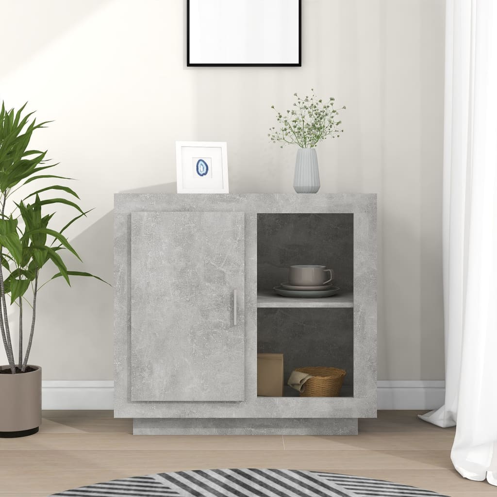 skænk 80x40x75 cm betongrå