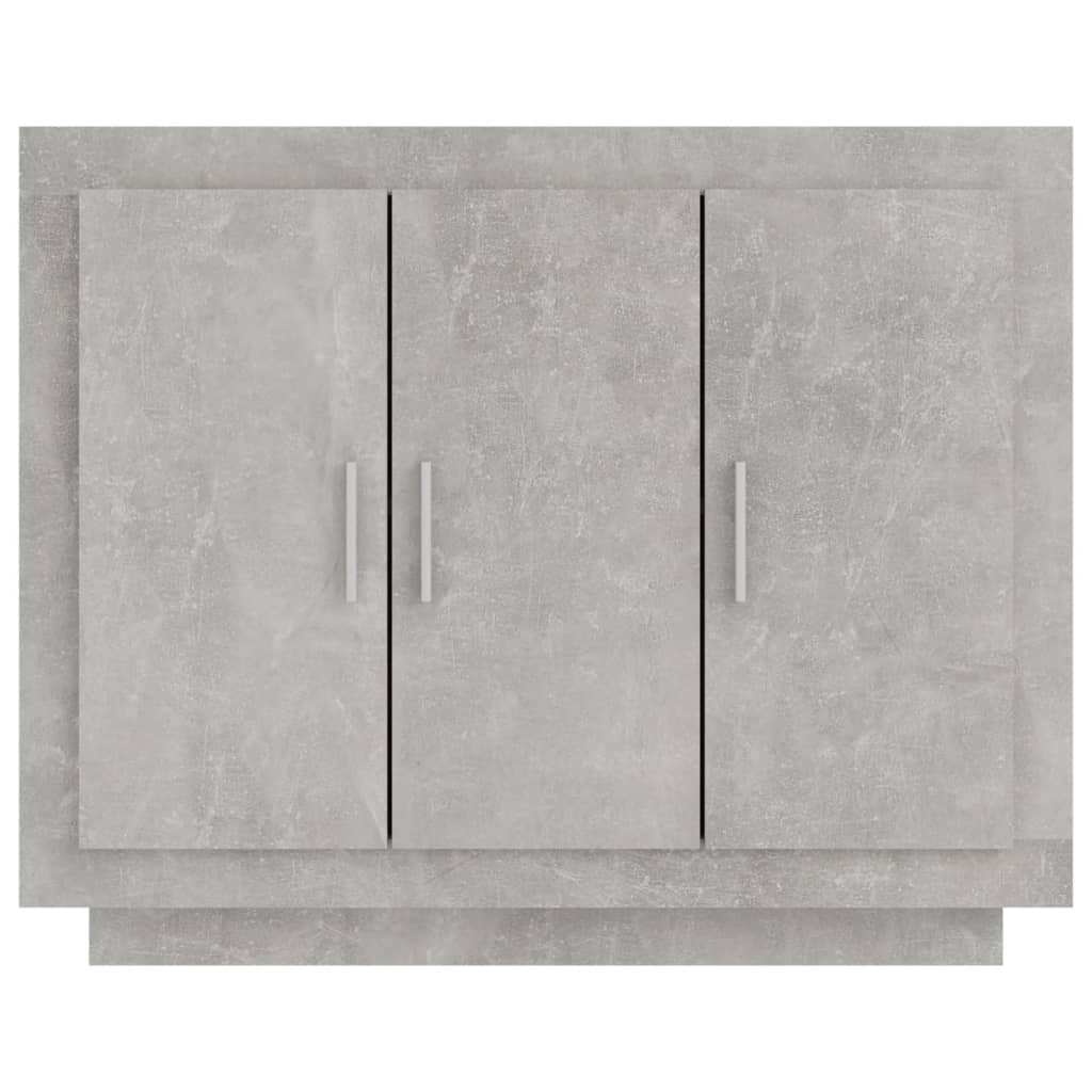 skænk 92x35x75 cm konstrueret træ betongrå