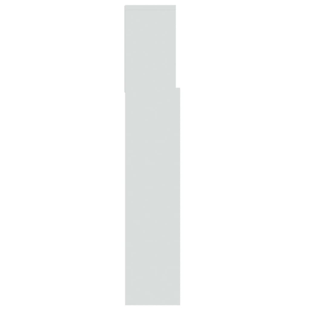 sengegavl med opbevaring 100x19x103,5 cm hvid