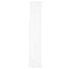sengegavl med opbevaring 160x19x103,5 cm hvid