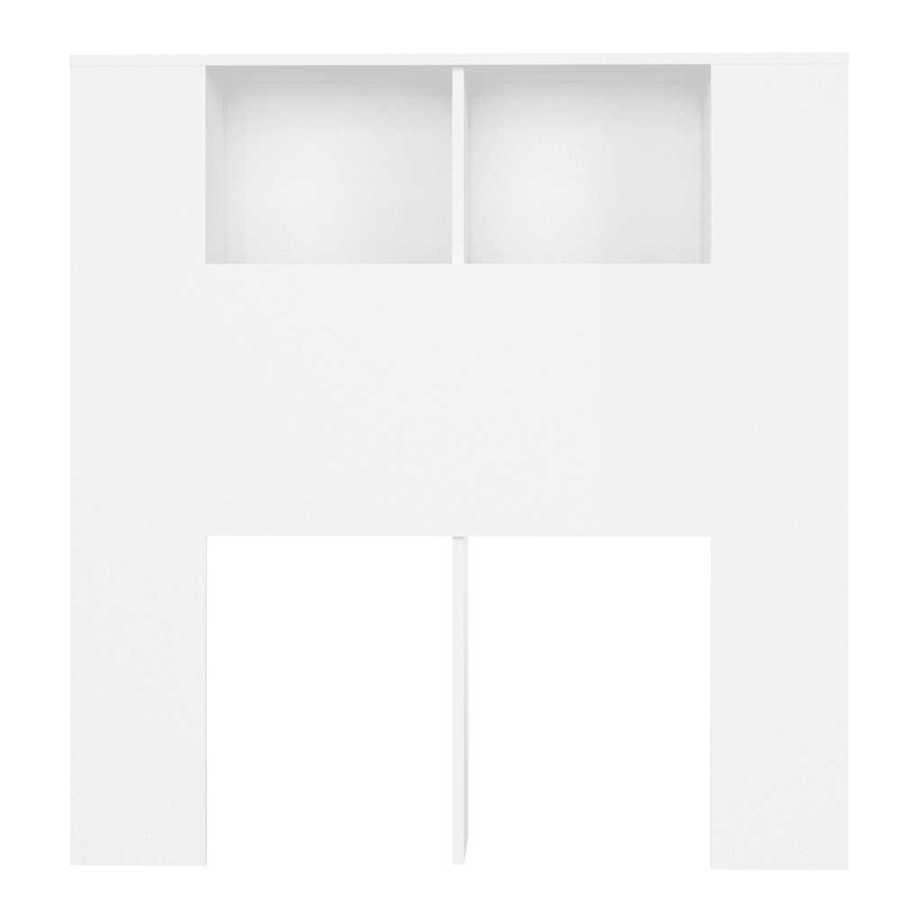 sengegavlskab hvid 100x18,5x102,5 cm