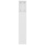 sengegavl med opbevaring 160x18,5x104,5 cm hvid