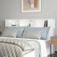 sengegavl med opbevaring 180x18,5x104,5 cm hvid