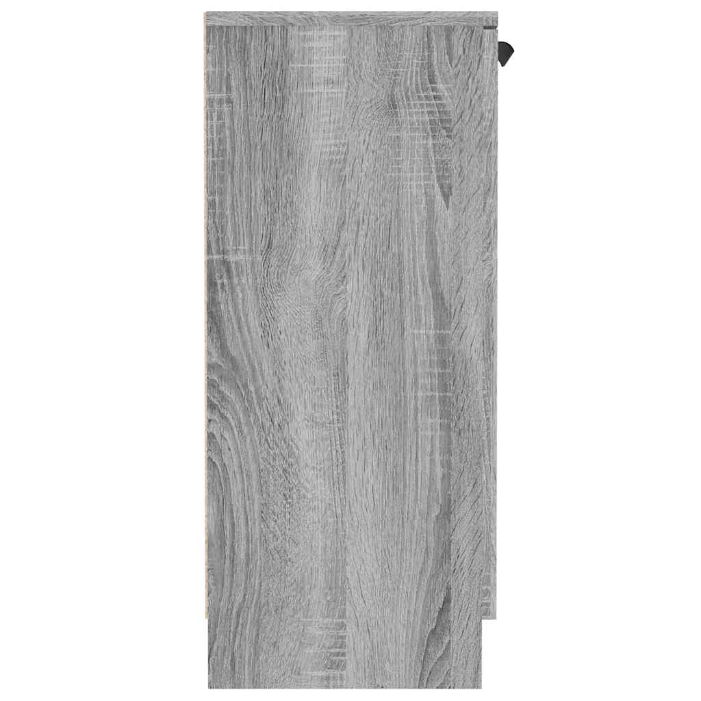 skænk 60x30x70 cm konstrueret træ grå sonoma-eg